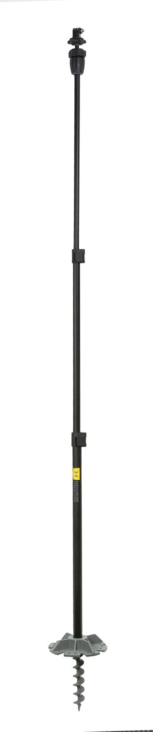Hawk HWK3842 Camera Stakeout System 22"-51" Black Metal Adjustable Stand