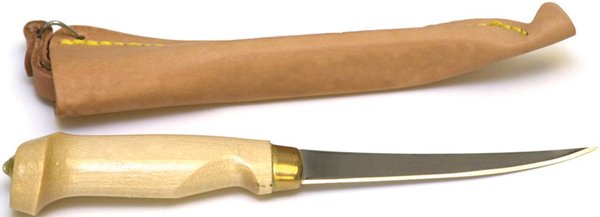 EC FILLET KNIFE 4" SS WOOD HANDLE                          