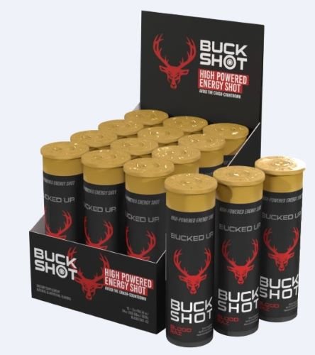 BUCKED UP 2OZ ENERGY SHOTS BLOOD RAZ 2-12