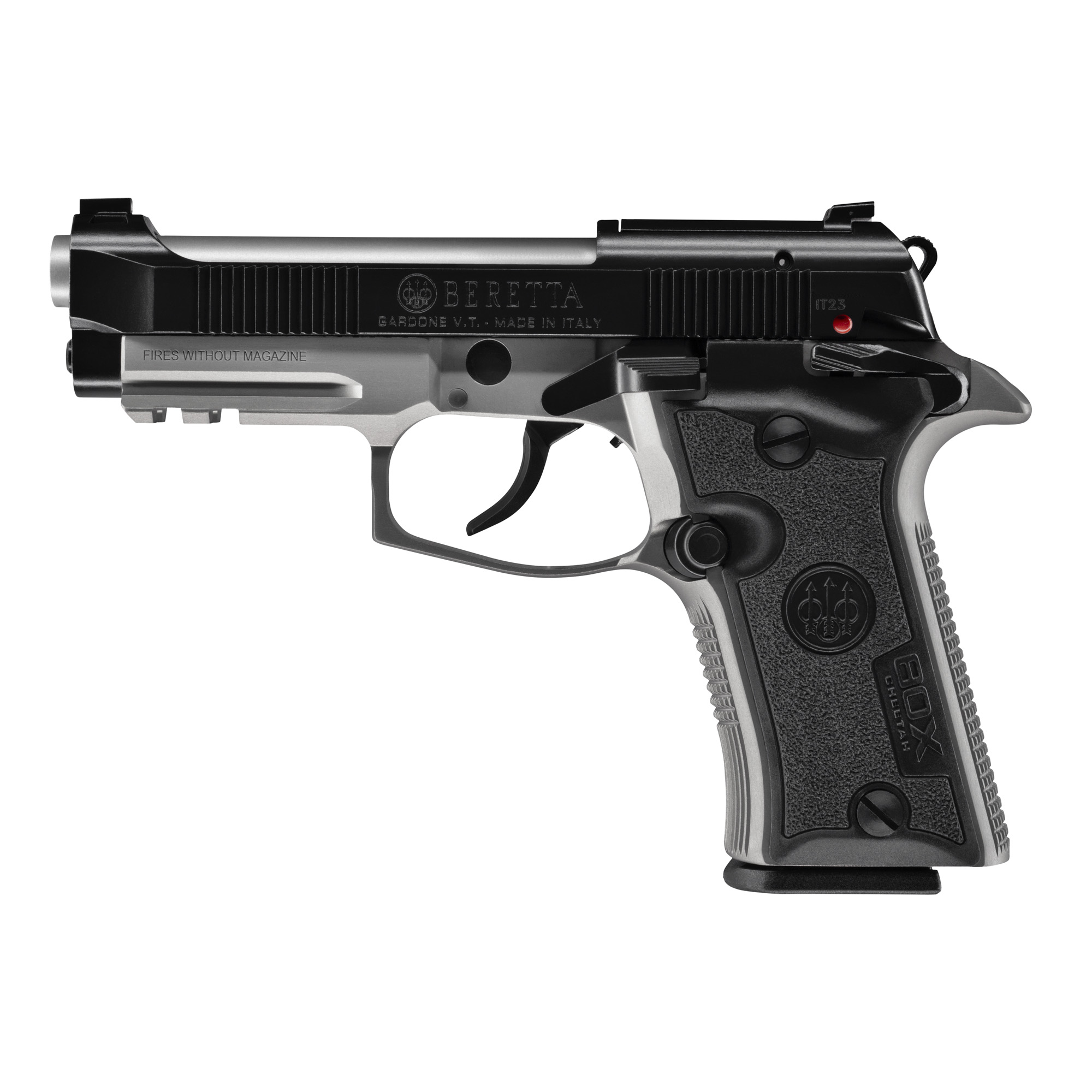 Beretta 80X Cheetah Gray .380 ACP 3.9in 10rd Semi-Auto Pistol (SPEC0717A)