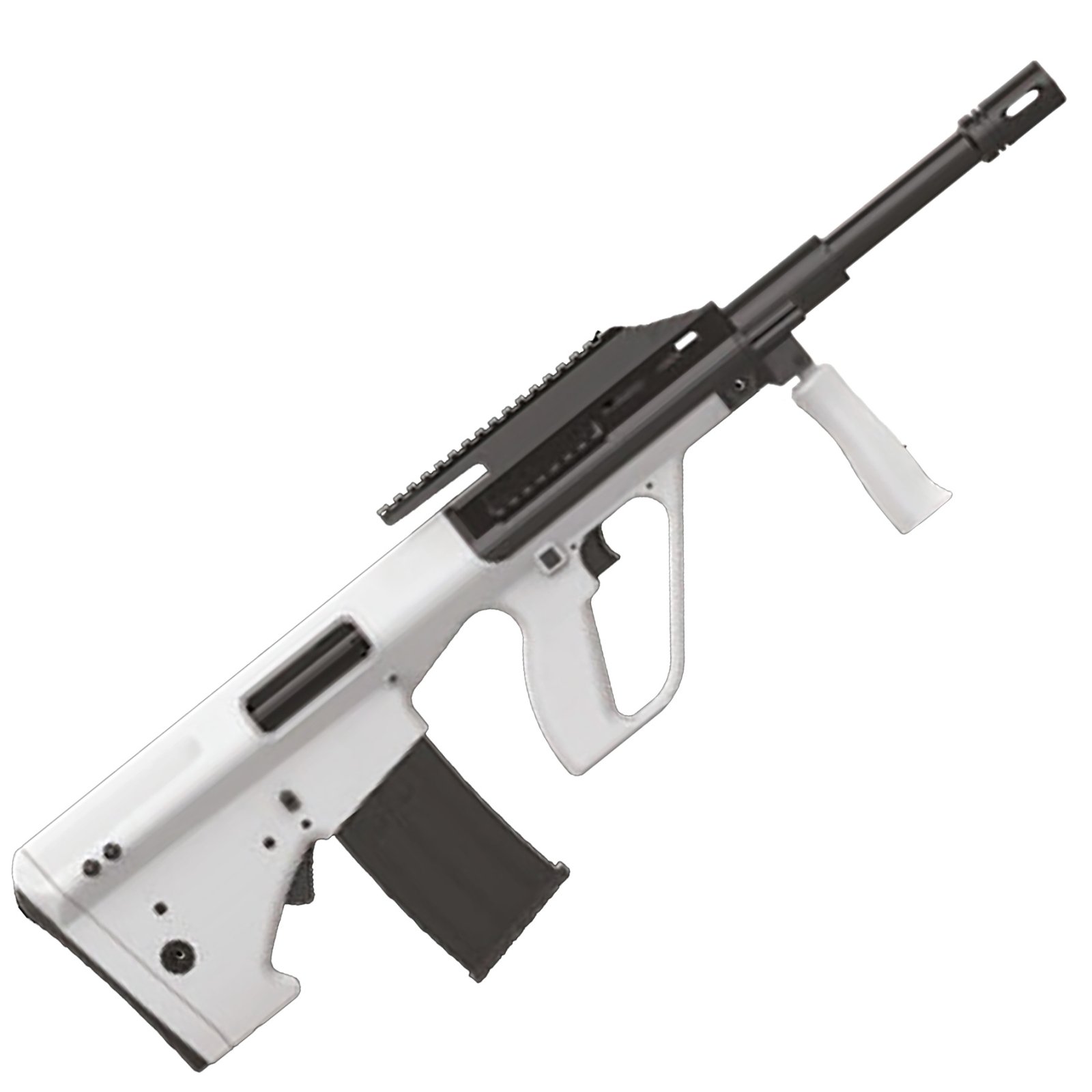 BPA12 Bullpup 12Ga. 18.5" Removeable trigger group Folding fore grip Picatinny rail Alpine white - PW Arms