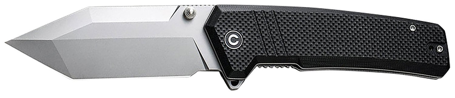 Civivi C23024-1 Bhaltair 3.98" Tanto 14C28N Blade Black G10 Handle Knife