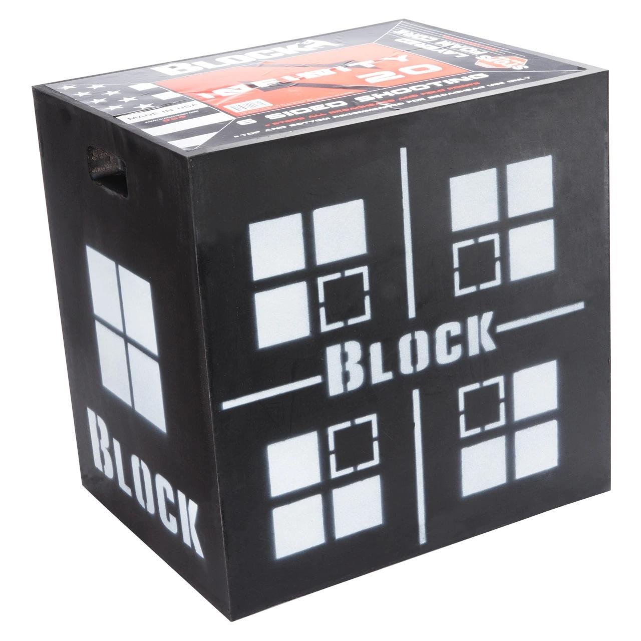 BLOCK B56505 Infinity Target 22" PolyFusion, 6-Sided, Easy Arrow Removal - Feradyne Outdoors