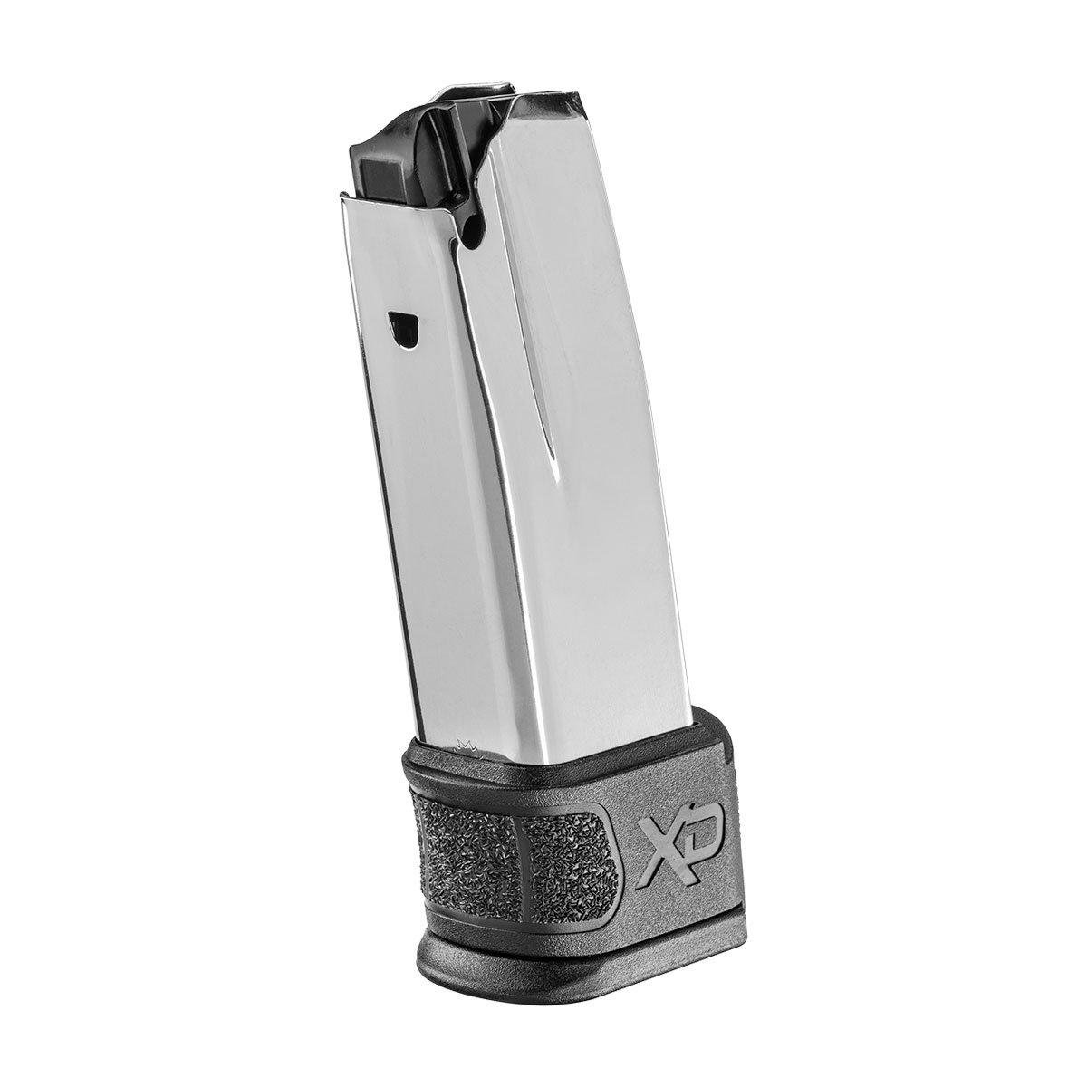 Springfield Armory XDG0923BS XD Mod2 9mm Luger 10-Round Magazine, Stainless Steel with Black X-Tension