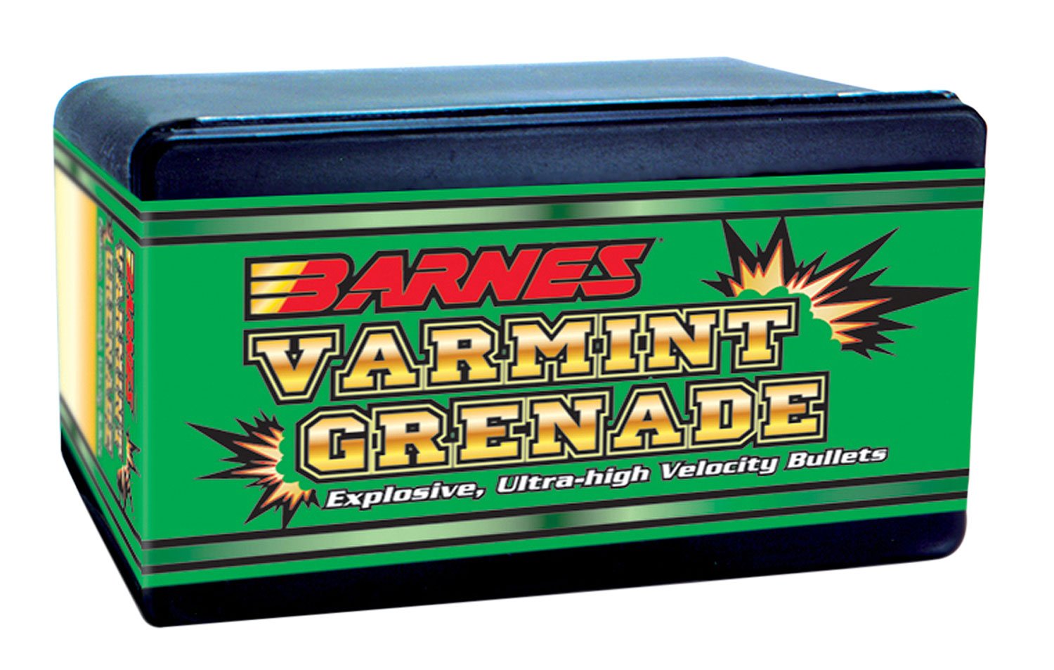 Barnes Varmint Grenade 30171 .22 Cal .224 36 Grain Hollow Point 100 Count - Browning - 22 Cal