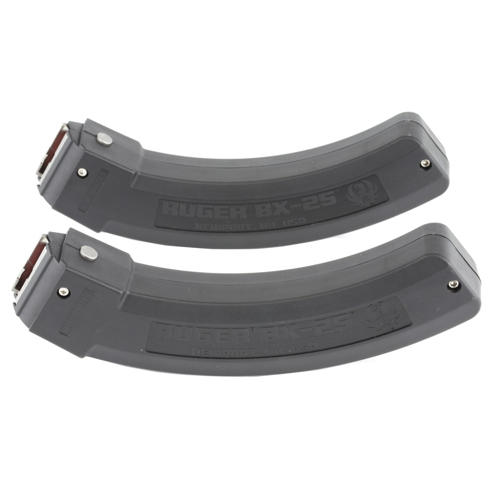 Ruger BX-25 25 Round Magazine 22 LR 10/22 Series Black 2 pack - Ruger - 22 LR