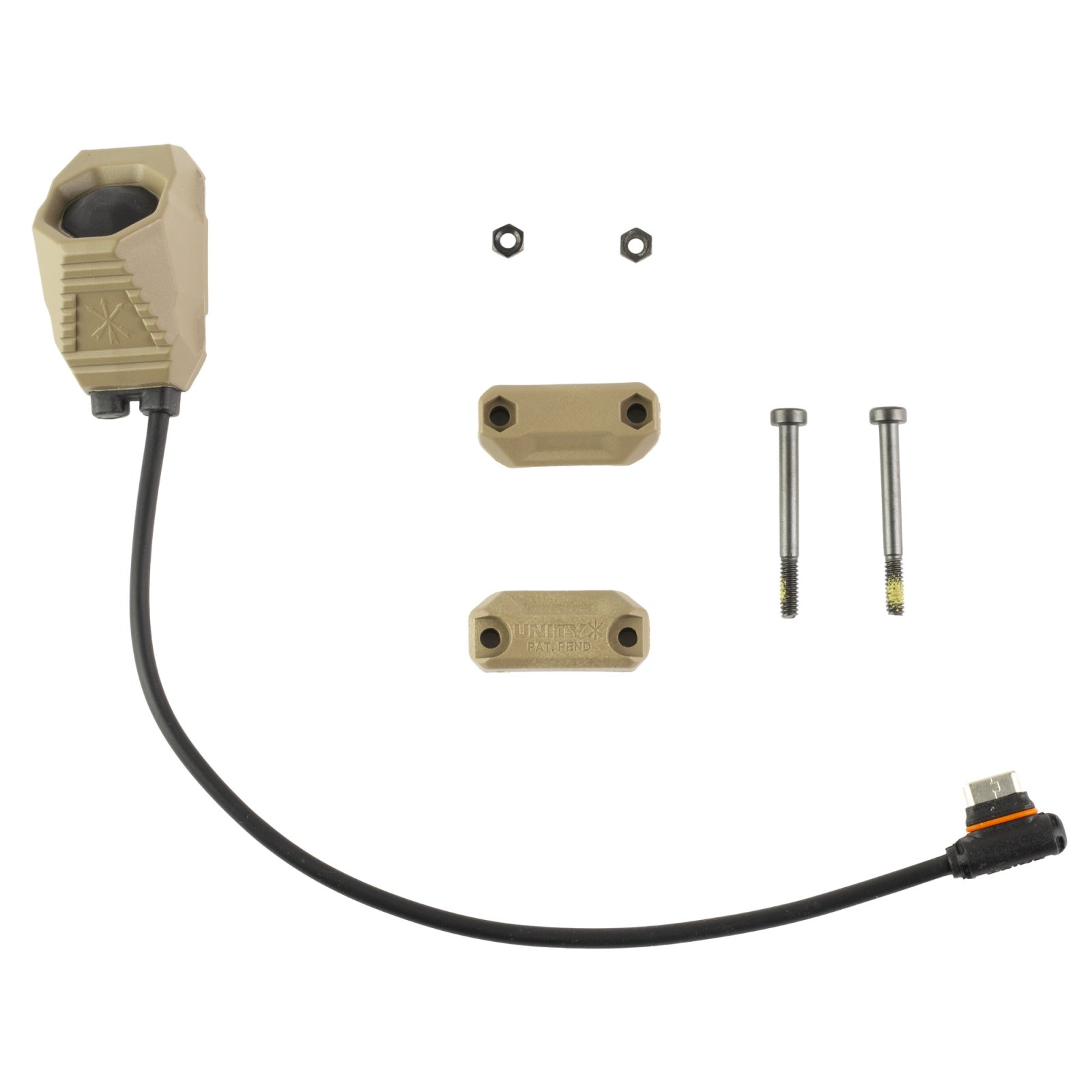 Unity Tactical AXNSLUC7F AXON SL Single Lead Switch Flat Dark Earth USB-C
