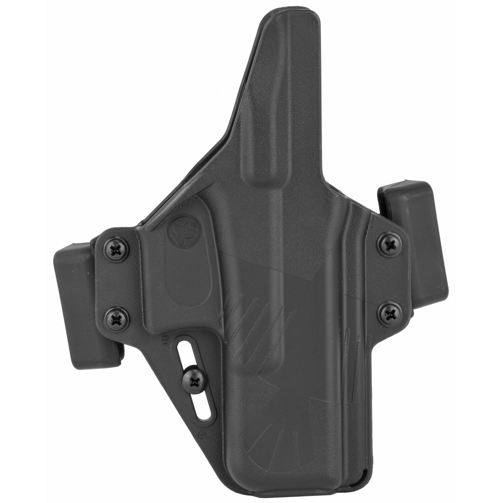Raven Concealment PXG19 Perun OWB Holster, Ambidextrous, Black, 1.5" Loops