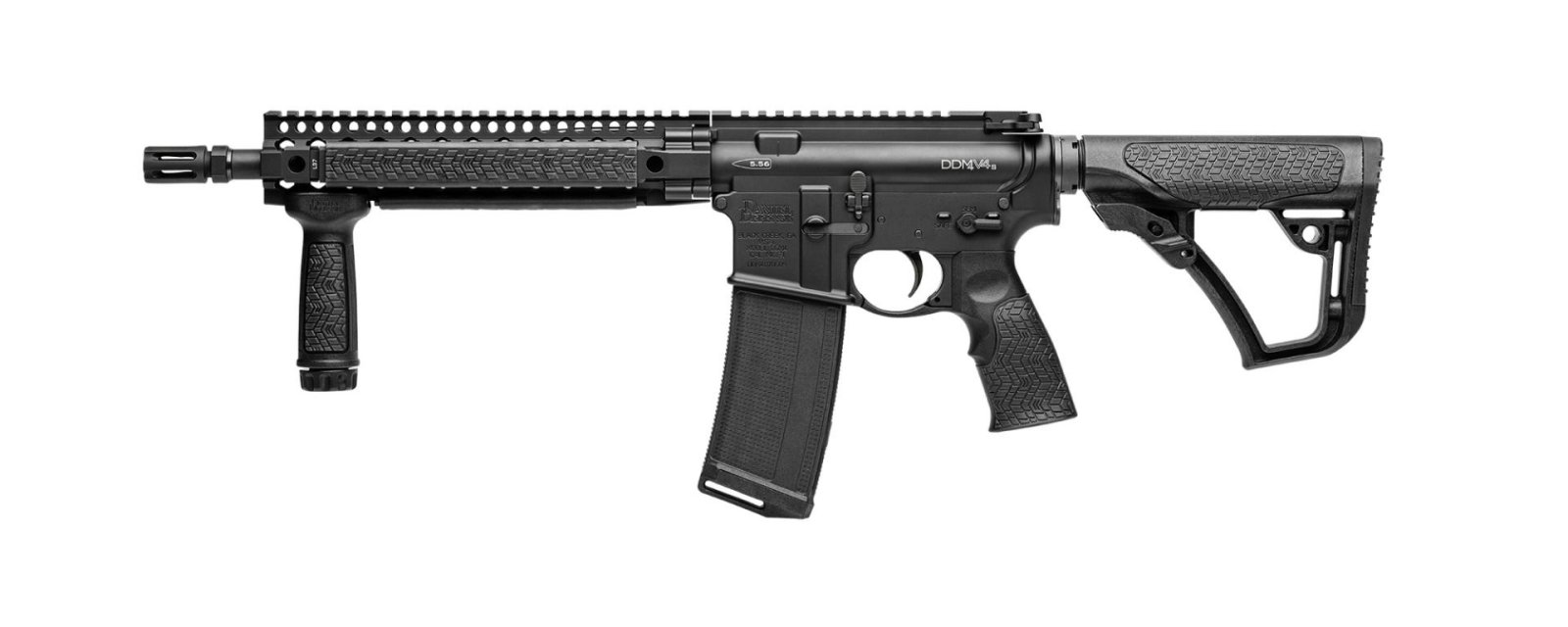 Daniel Defense 02-088-11034 DDM4V4 SBR 11.5" 5.56 NATO Matte Black