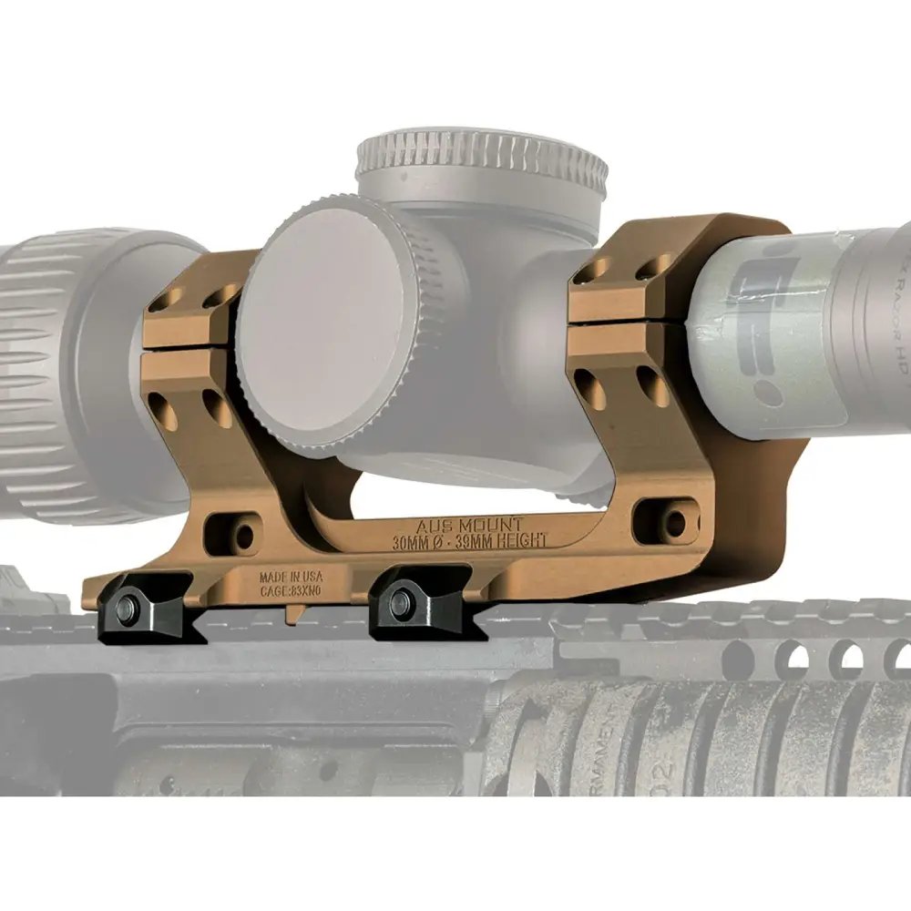 Reptilia 100-122 AUS 30mm Scope Mount, 1.54" Height, FDE, 7075-T6 Aluminum