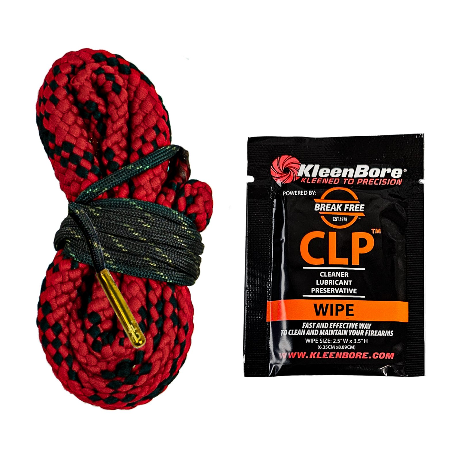 Buy KleenBore RC45 Kwik Kleen One Pull Rope Cleaner .44/ .45 Cal Handgun... online