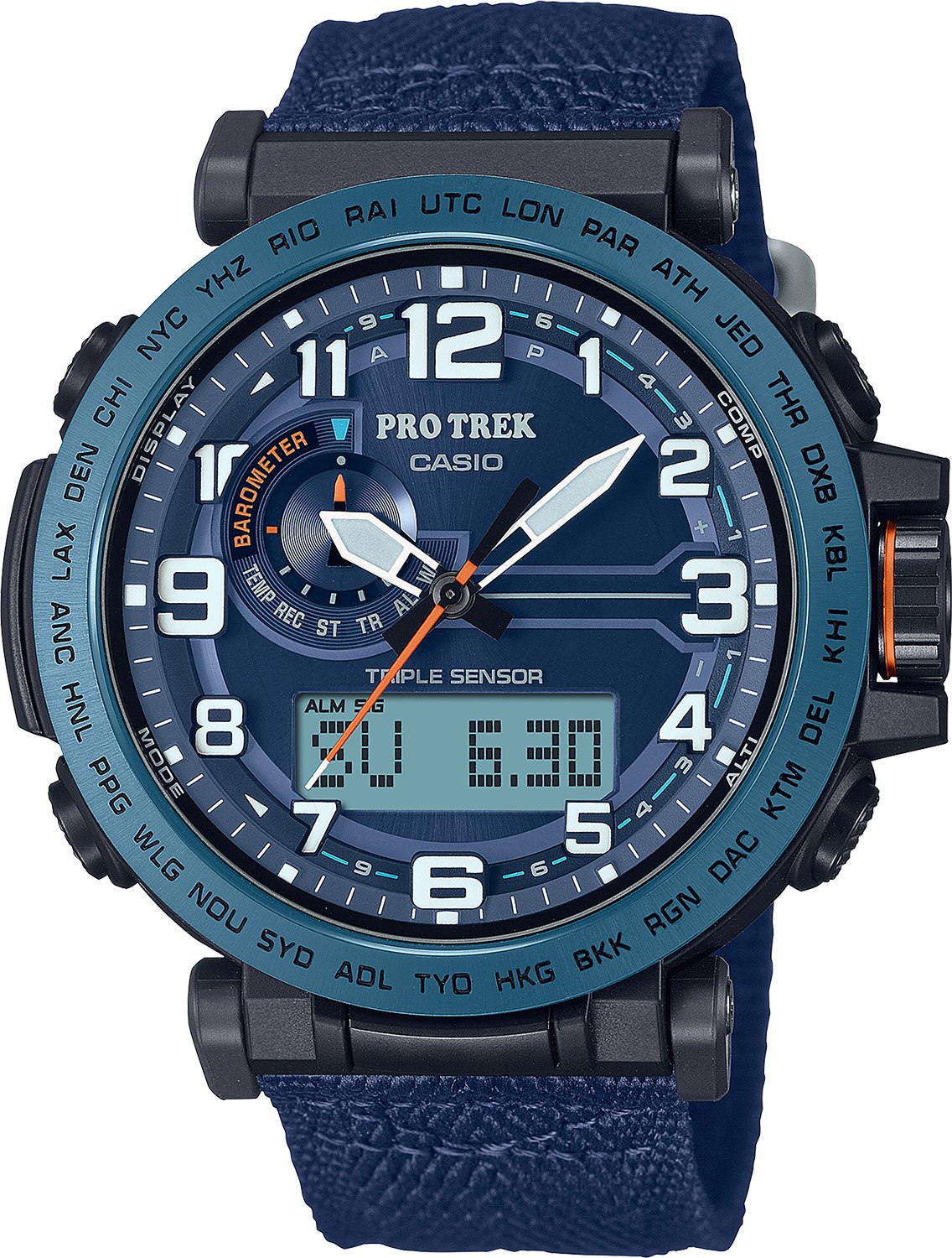GSHOCK PRG601YB2 PRO TREK Bio-Based Blue Watch