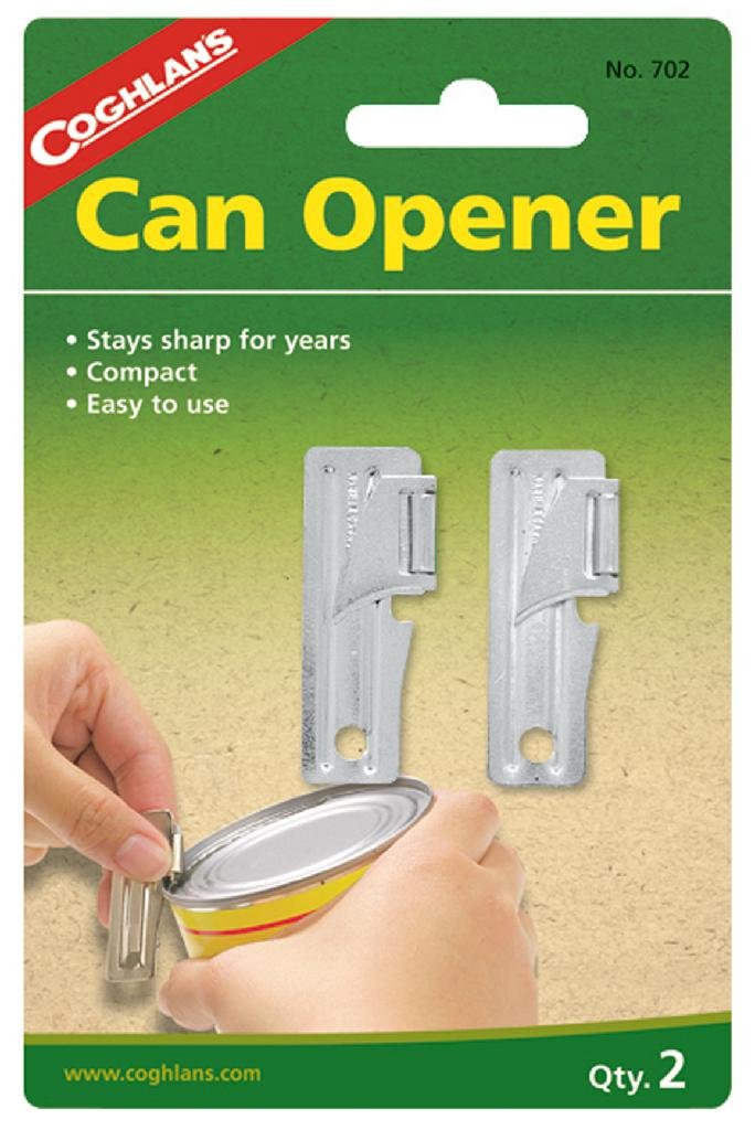 Coghlan's 702 G.I. Can Opener Nickel Plated Hardened Steel