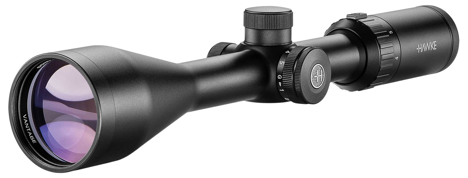 Hawke Sport Optics 14254 Vantage IR Riflescope Black 4-12x50mm 1" Tube Illuminated Red/Green L4A DOT 2.5 MOA Reticle - Hawke Optics - 50MM