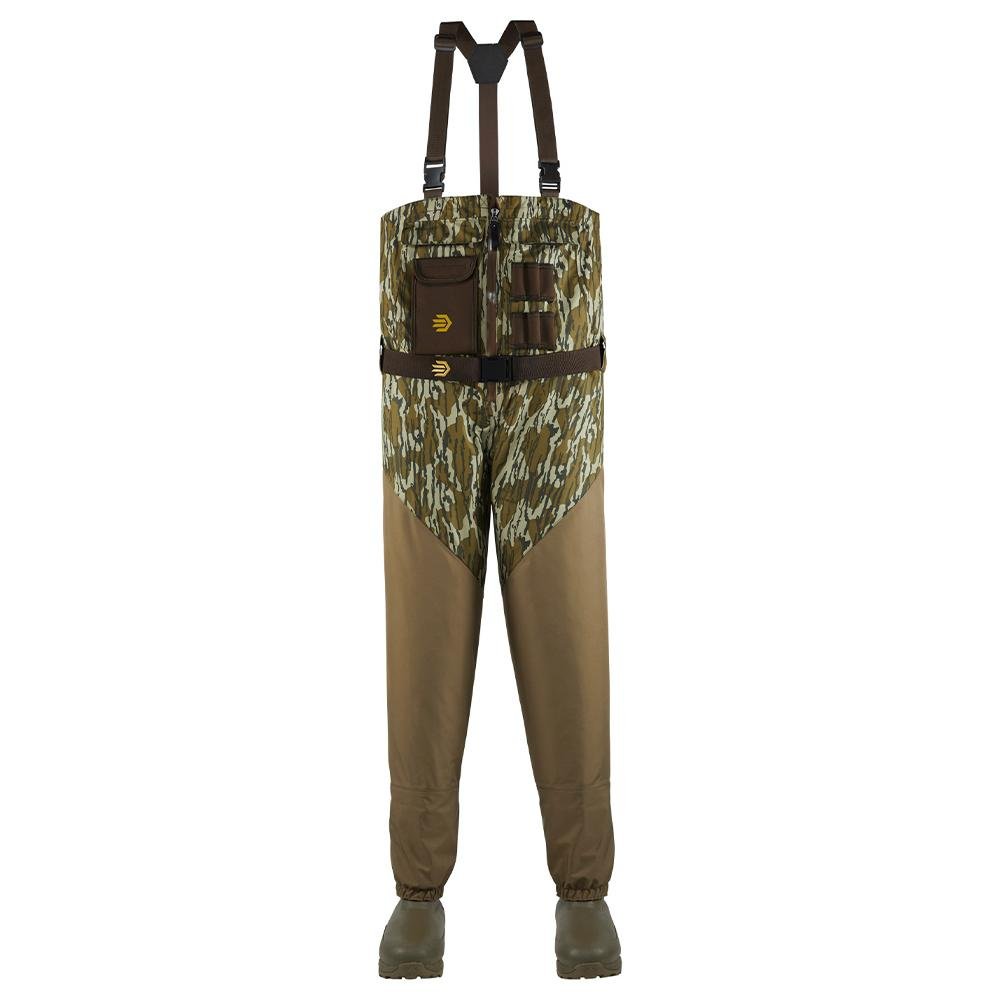 LaCrosse 725363-08 Alpha Agility Waders, Front Zip, Mossy Oak, Size 8 - LaCrosse Footwear, Inc.