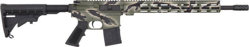 GLFA GL15450PGRN AR-15 .450 Bushmaster 18" Camo 4150 Barrel 5rd Mag - Great Lakes Firearms - 450 BUSHMASTER
