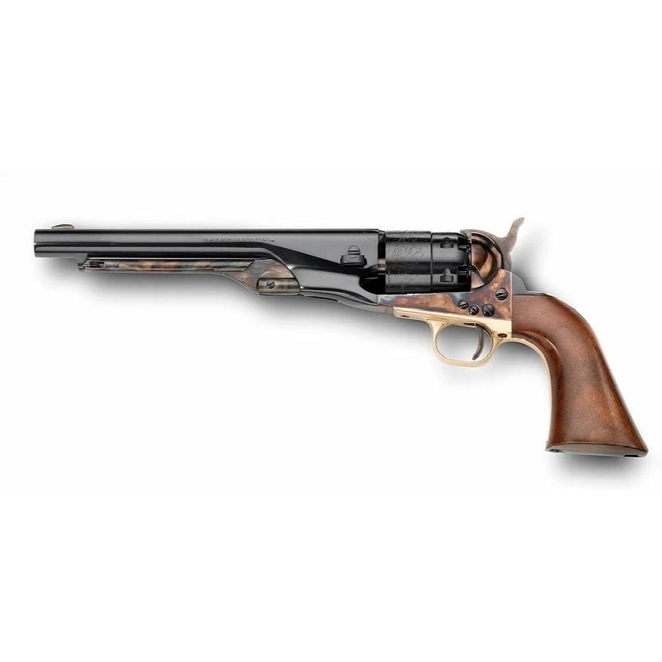 Pietta PF60CH44512 1860 Sheriff .44 Cal 5.5" Barrel Casehardened Frame - EMF Inc. DBA Pietta - .44