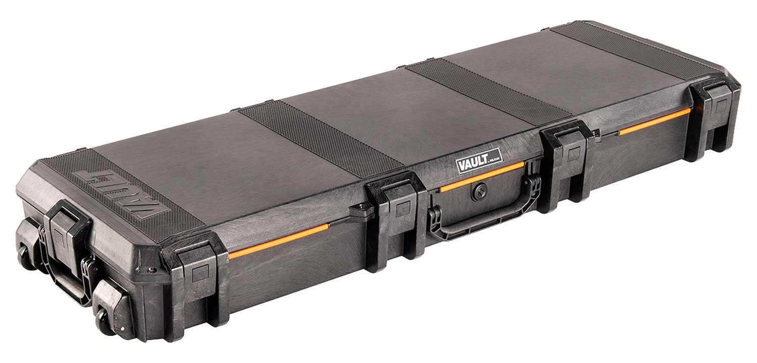 Pelican V800 Vault Double Rifle Case 53" Black, High Impact Polymer - Pelican - BLACK