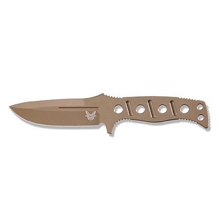 Benchmade 375FE-1 Adamas 4.2" Fixed Blade OD Green Paracord Handle - Benchmade