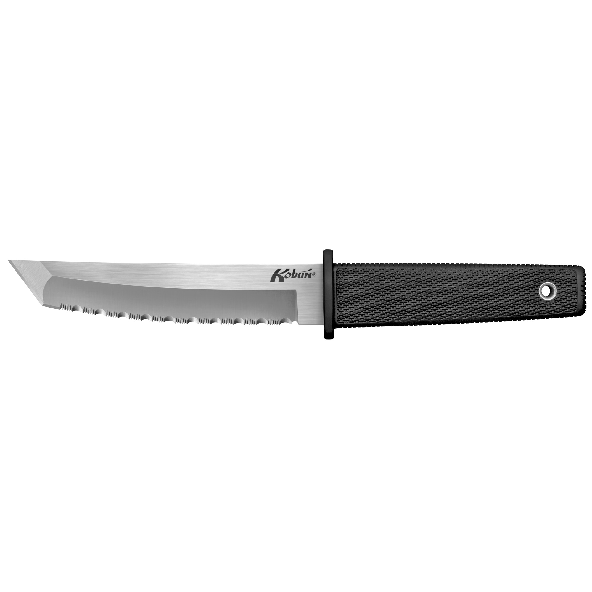 Cold Steel CS17TS Kobun 5.5" Tanto Serrated AUS-8A Blade Kray-Ex Handle