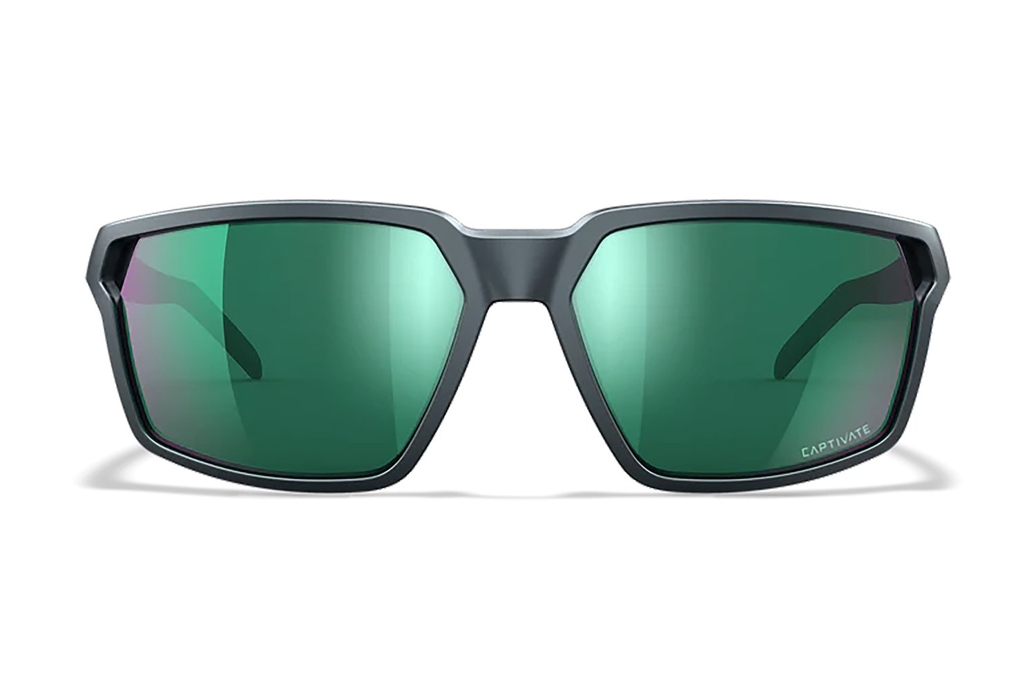 Wiley X AC6SRA07 Sierra M/L Green Mirror Lens Polycarbonate Matte Graphite Frame - WILEYX - MATTE GRAPHITE