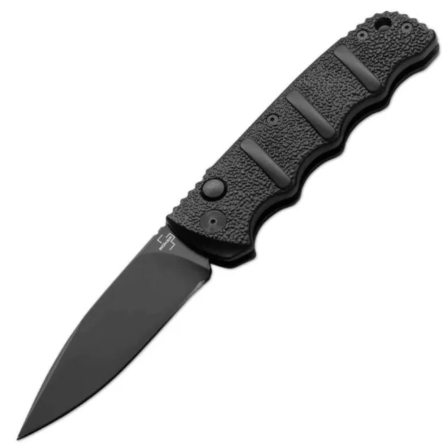 Buy BOKER Kalashnikov 3.25 In D2 Steel Auto Drop Point Black Handle online