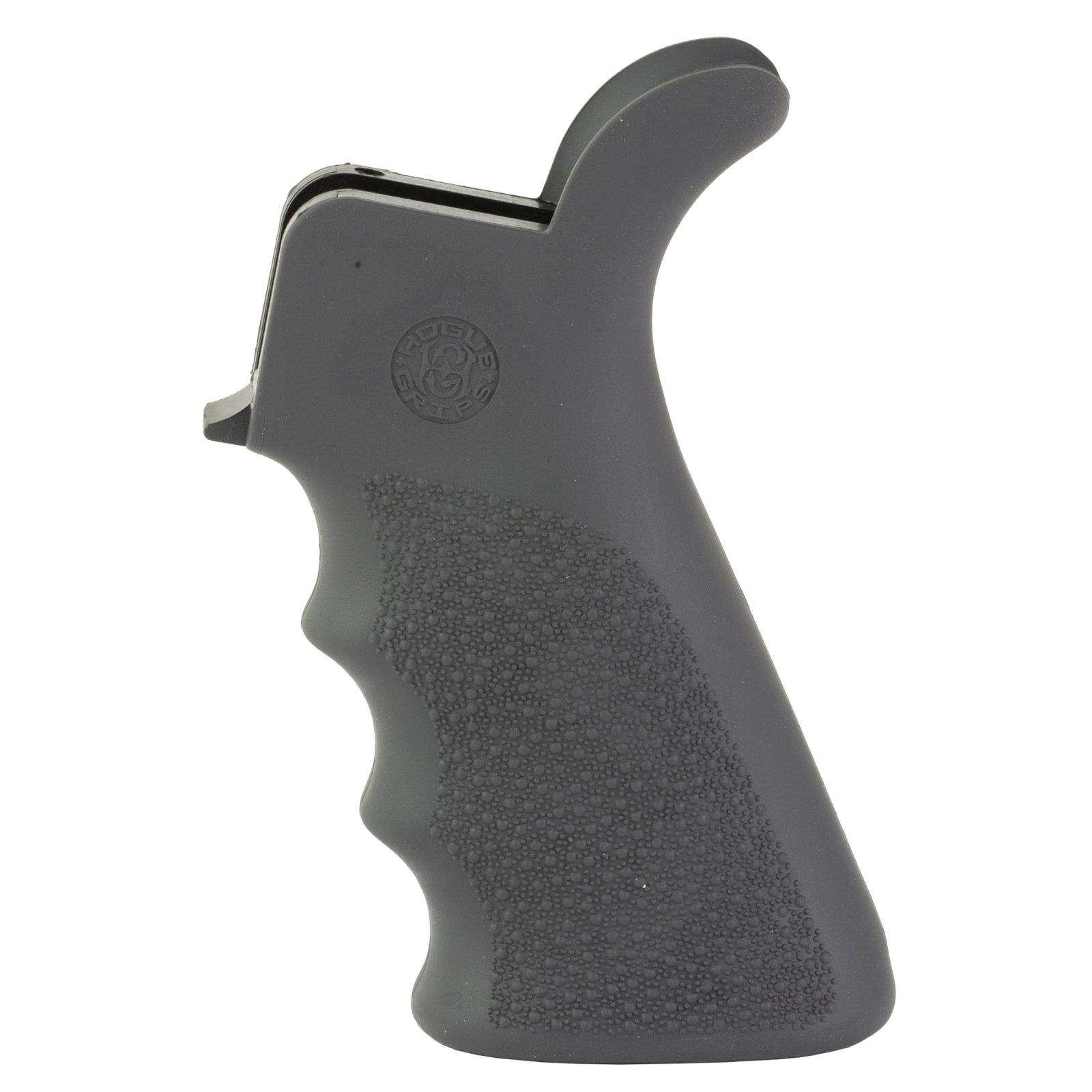 Hogue OverMolded Rifle Grip Beavertail Finger Grooves f/AR Slate Gray 15022