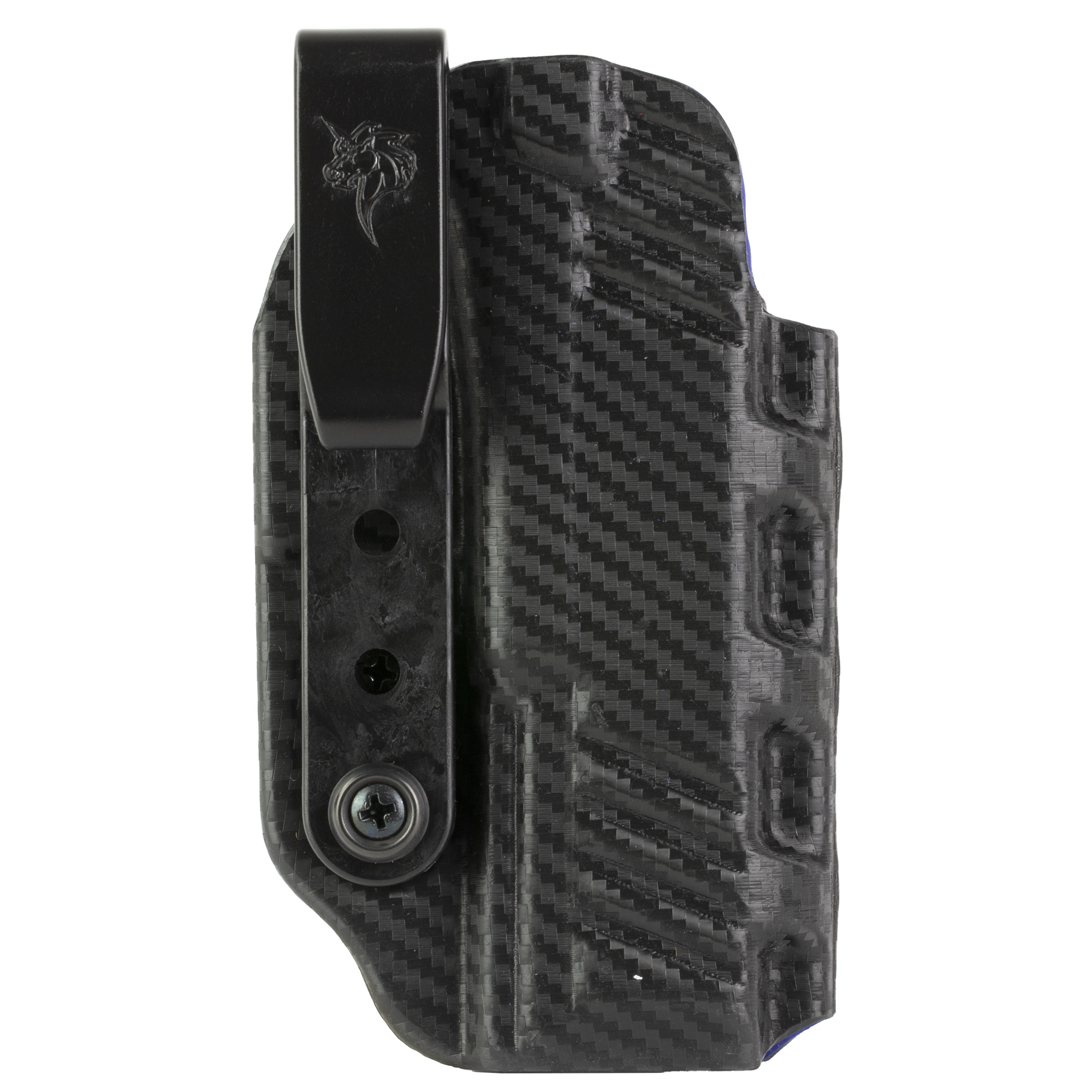 DeSantis 219KJB2Z0 Slim-Tuk IWB Holster, Ambidextrous, Carbon Fiber/Blue
