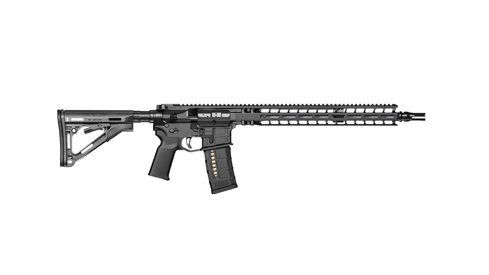 Radian R0855 6mm ARC 20Rd 18in Black Tactical Rifle - Radian Weapons - 6mm ARC