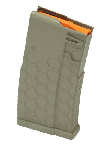 Hexmag 10 ROUND SR-25 RESTRICTED POLYHEX2 FDE - Hexmag - 308 WINCHESTER