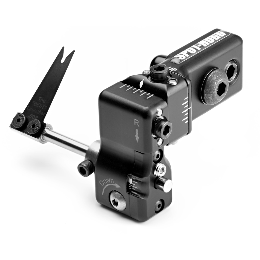 Spot Hogg TELH The Edge Rest Black LH, Micro Adjust, Self-Centering Blade