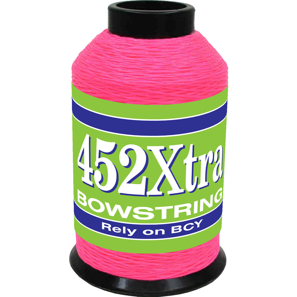 BCY 452Xtra Bowstring Material Pink 1/4 lb, 67% Dyneema, 33% Vectran - BCY