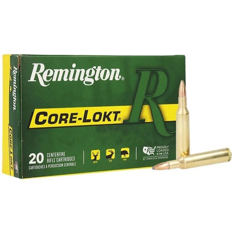 Remington Core-Lokt Centerfire Rifle Ammo 6mm Rem. 100 gr. PSP 20 rd.