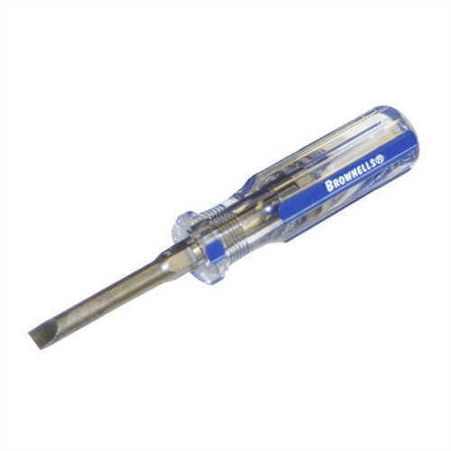 Brownells Fixed Blade Screwdriver #1 .12 Shank .030 Blade Thickness - Brownells