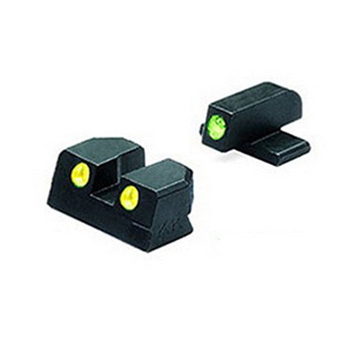 MEPROLIGHT SPRINGFIELD XD 9/40 GRN-YLW FIXED FULL SET TD
