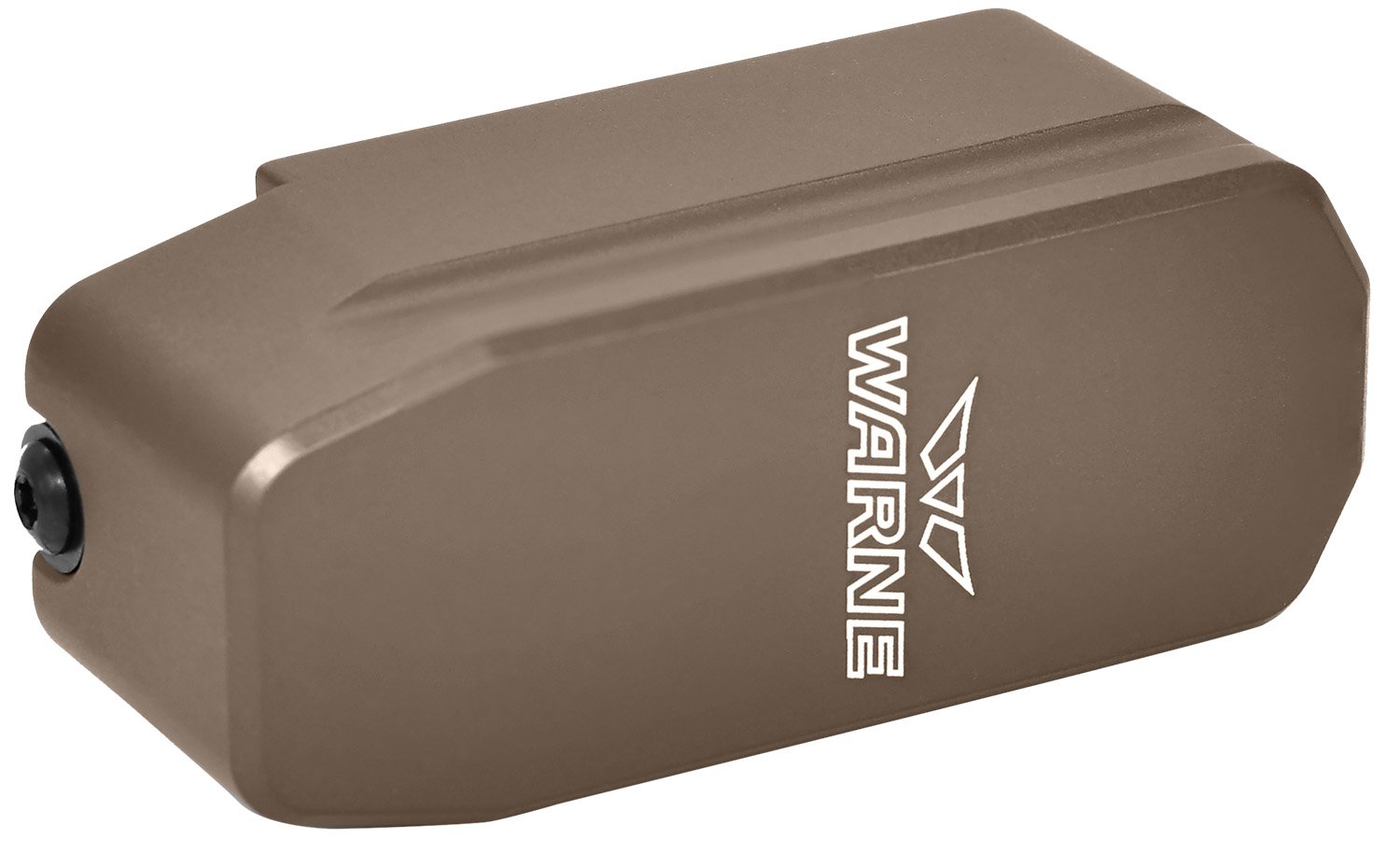Warne 5008 Magazine Extension Fits Pmag 762 5RD Compatible W/ Flat Dark