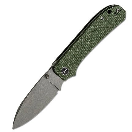 WE WE21045-2 Big Banter Green Micarta 20CV Blade 3.69" Liner Lock
