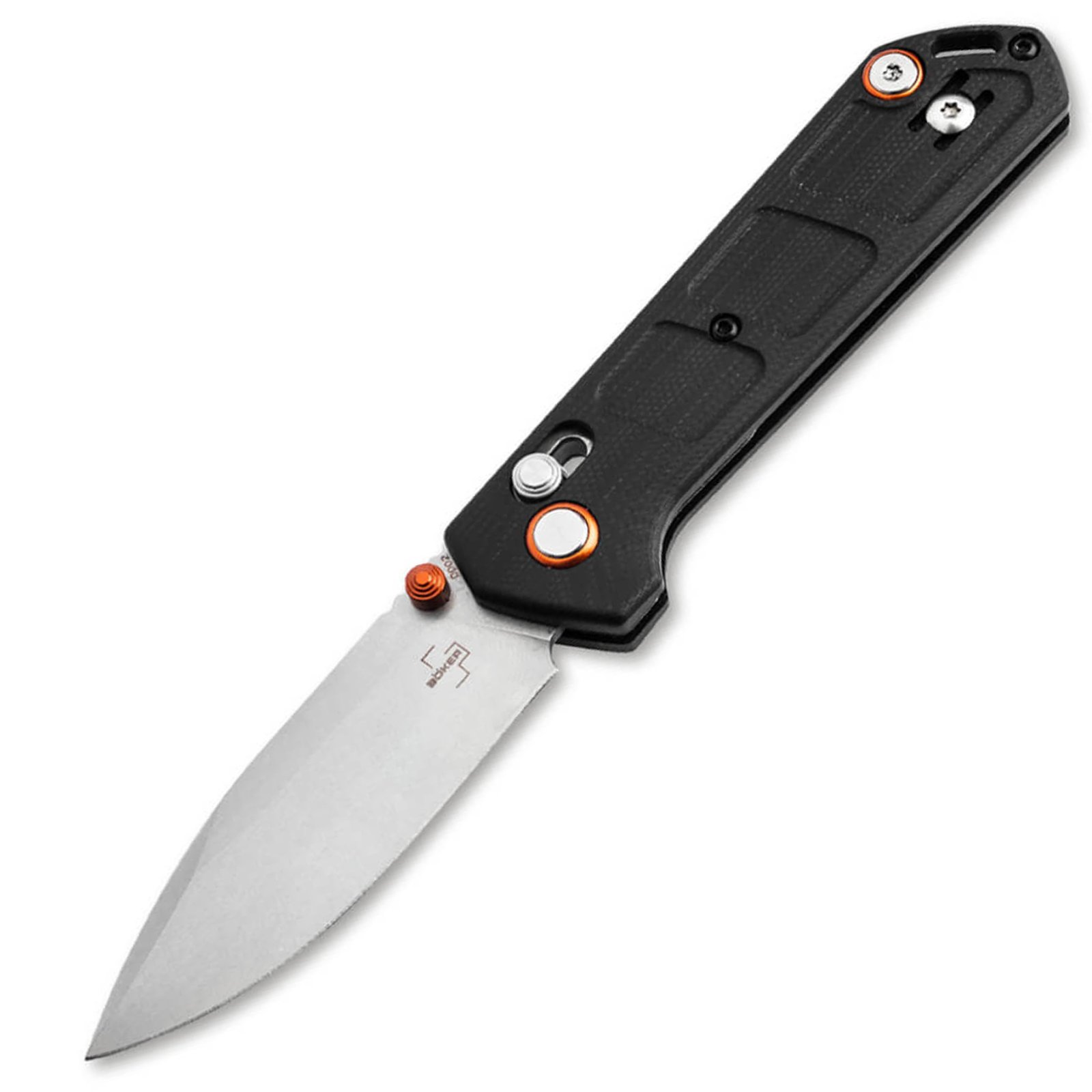BOKER KIHON MINI CLIP PLAIN BLACK/GFN - Boker