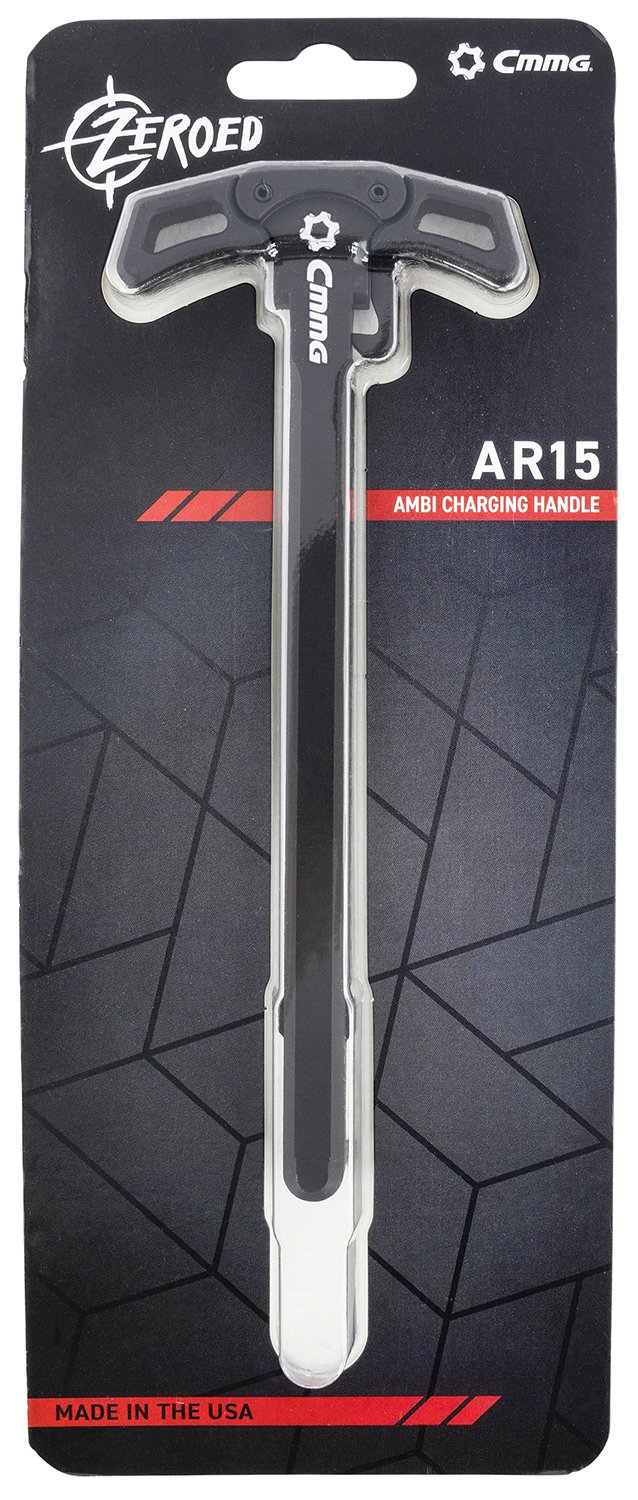 CMMG 55BA5A4 Zeroed Ambidextrous Charging Handle 7075-T6 Aluminum AR-15 - CMMG - ZEROED