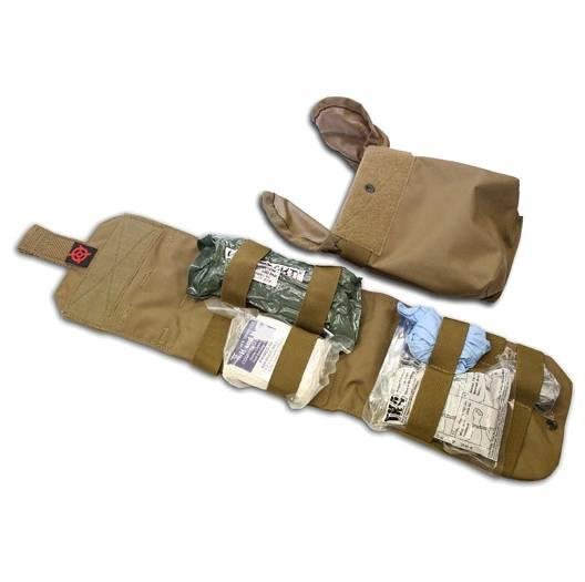 Blue Force Gear HW-TKN-MTKN-ESS-CB Trauma Kit, Coyote Brown, 2.5"x4.5"x7"
