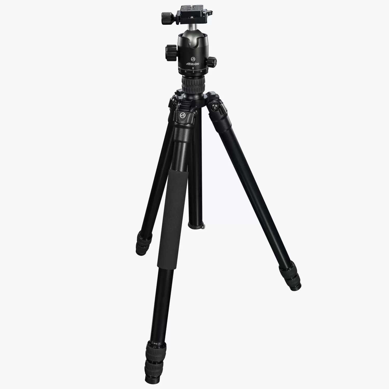 Athlon Midas AL28 28mm Aluminum Tripod 17-65in Arca Compatible Ball Head - Athlon Optics