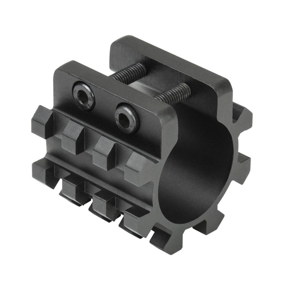 NcStar 12ga Shotgun Tri-Rail Weaver Style Mount for 1 Mag Tube