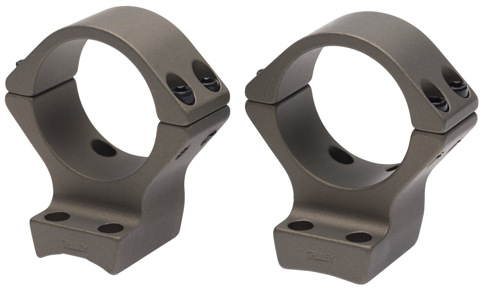 Browning X-Bolt Integrated Scope Rings Smoked Bronze 1" Med