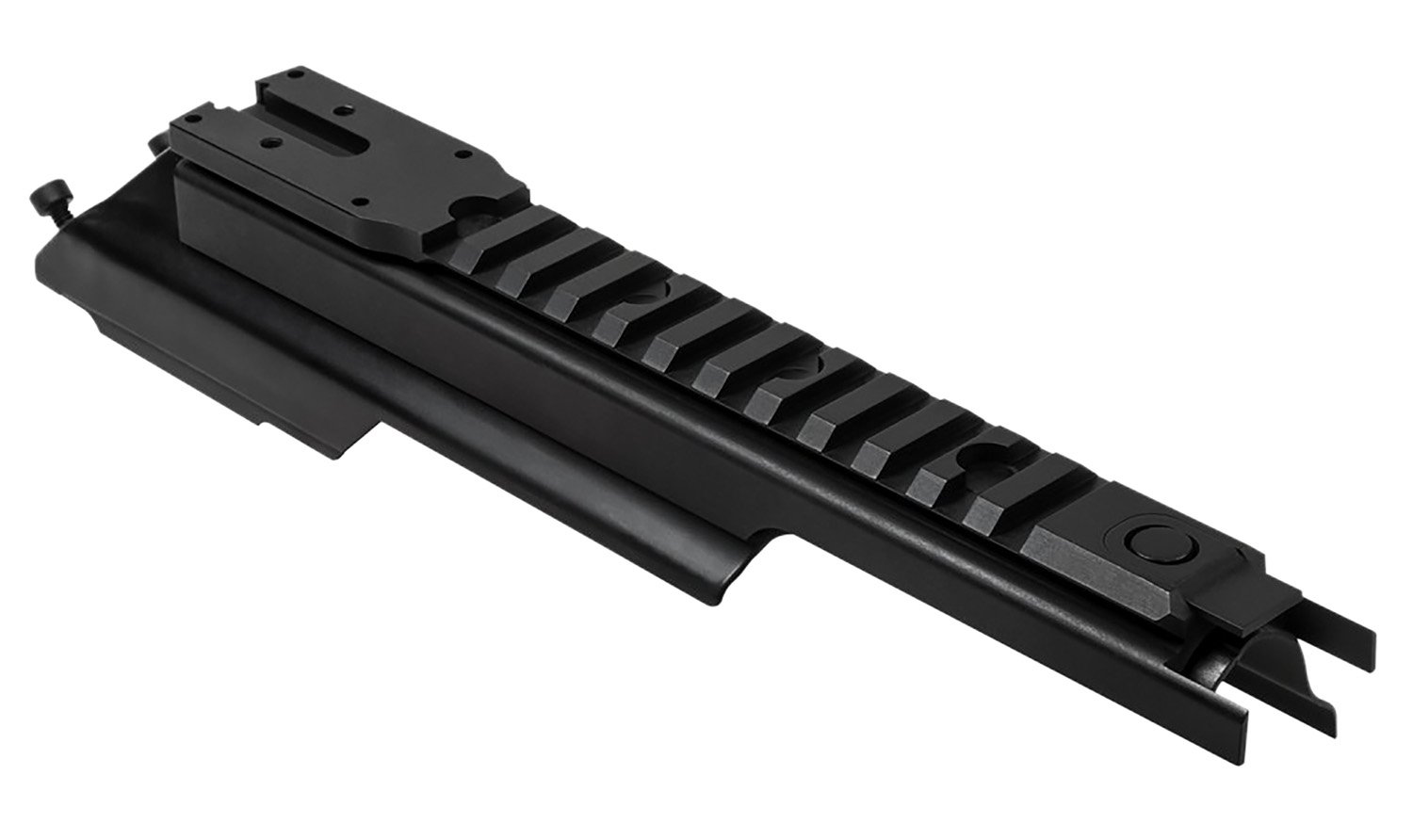 NcStar MAKMDV2 AK Micro Dot Mount Rail Receiver Cover Gen 2 Black 9.5"