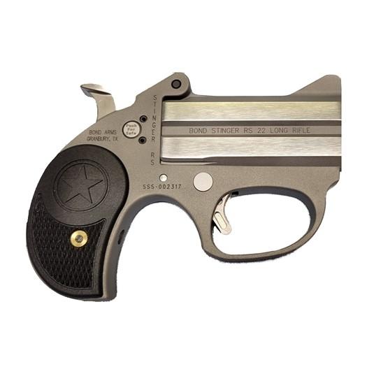 Bond Arms Stinger RS 22LR Derringer 3" Barrel Silver
