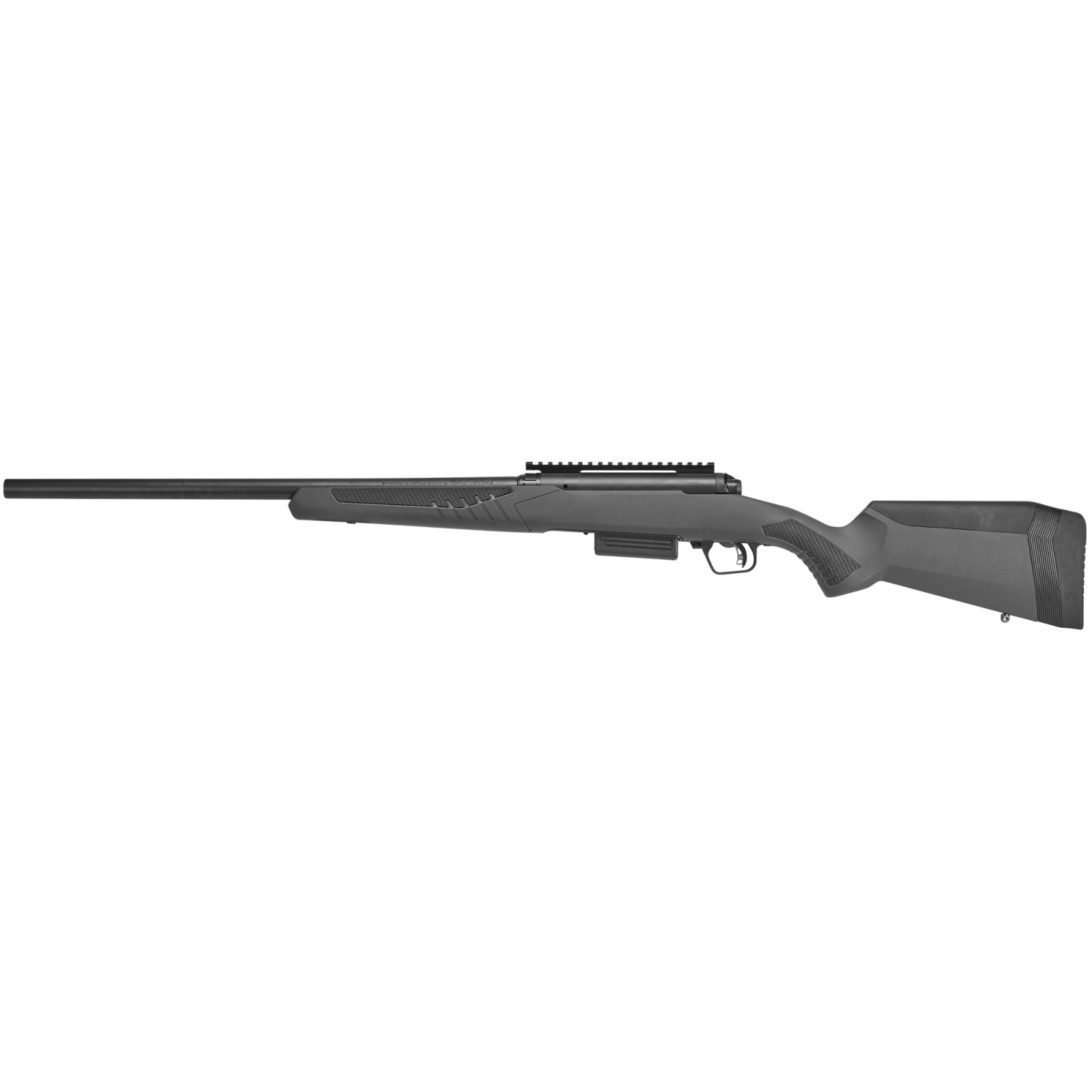 Savage 220 Slug 20Ga. Rifled 22" W/Rail AccuTrigger Black Stock