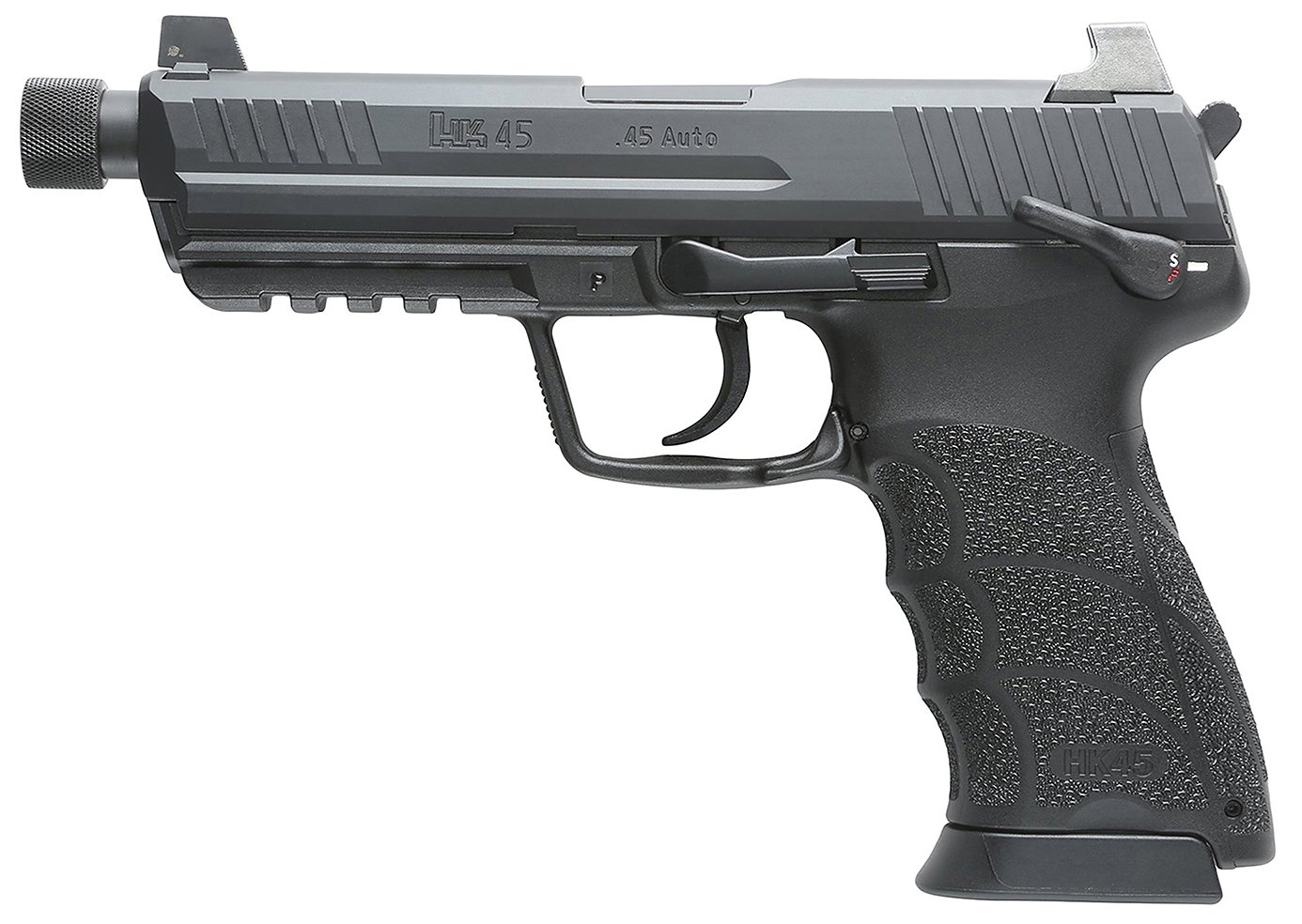 Heckler & Koch HK45 Tactical V1 Semi-Automatic Pistol 45 ACP 5.2" Barrel - Heckler & Koch - 45 ACP
