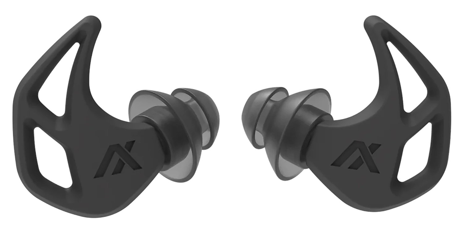 AXIL X20 Earplugs Black, Dual Noise Protection, 19-24dB, Water Resistant - AXIL - CHARCOAL