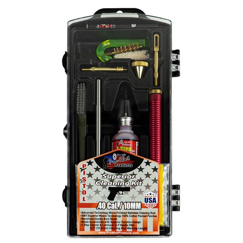 Buy Pro-Shot Classic Pistol Cleaning Kit: .40, 10mm, .41 Cal - P40/10KIT online