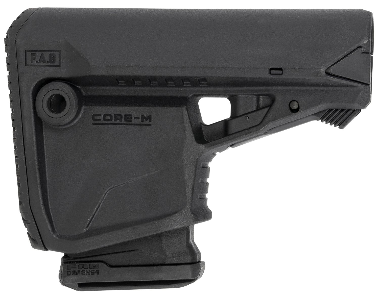 FAB Defense FXGLCOREMAGB GL-Core M AR-15 Buttstock w/Mag Carrier Black